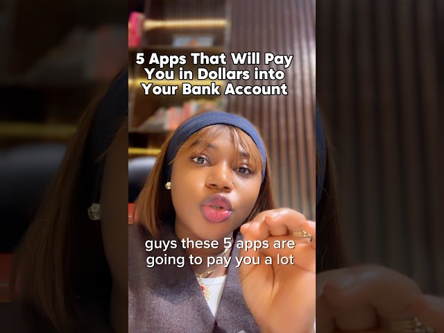 5 Apps That Will Pay You $$$ into your Bank Account