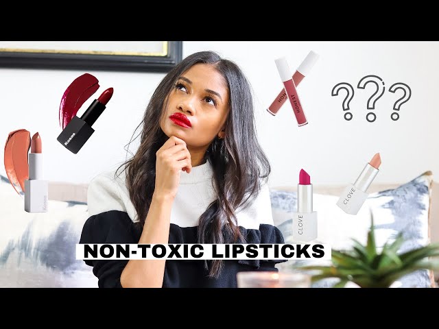 The Best CLEAN BEAUTY LIPSTICK? | Kosas, Clove + Hallow, Honest Beauty and W3ll People