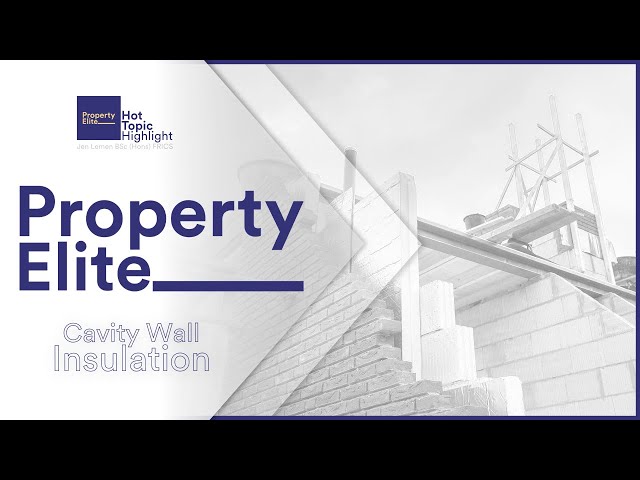 Cavity Wall Insulation (CWI) - Hot Topic Highlight