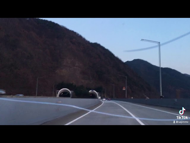 Highway tunnel in korea