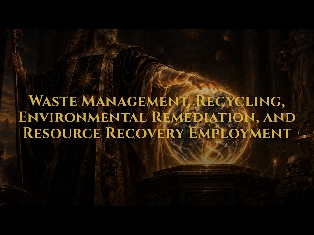 Waste Management, Recycling, Environmental Remediation, and Resource Recovery Employment