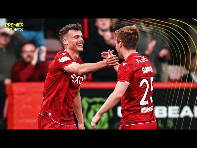 HIGHLIGHTS | Aberdeen 2-1 Queen's Park | Maiden goals for Happe and Smith lead Dons to victory