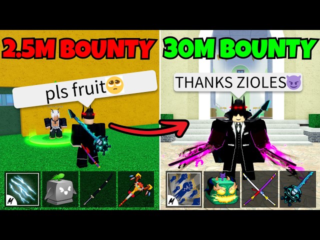 Blox Fruits But The FRUIT GACHA Decides My PvP Build!