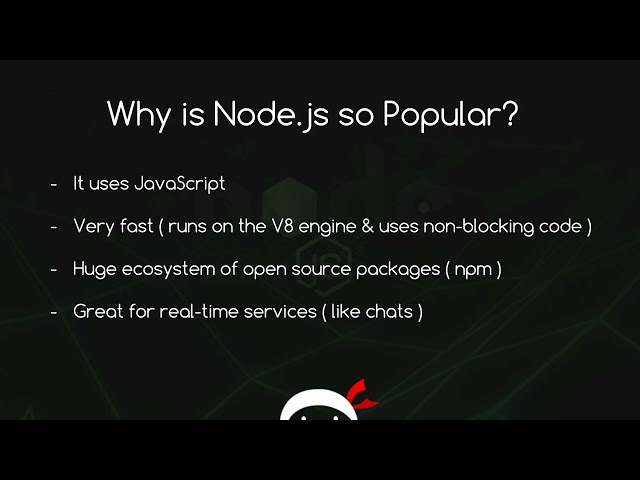 Node JS Tutorial for Beginners #1   Introduction