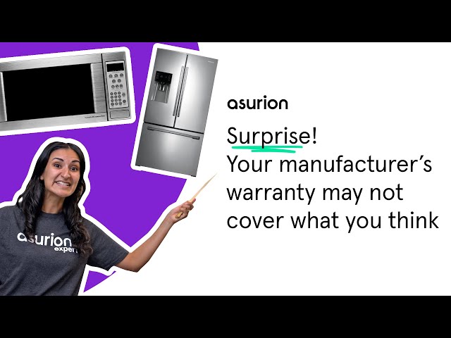 Surprise! Things your manufacturer's warranty doesn't cover | Asurion