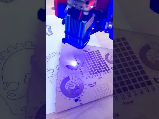 Raster Grbl Test on the MPCNC