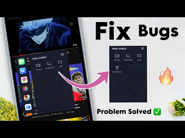 Fix Security App Bug's 🔥 Fix Miui 14 All New Bugs & make a Smooth UI ✅ Video Toolbox & Game Turbo