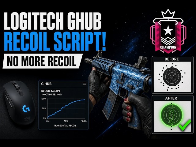 Logitech G HUB Recoil Script Guide 2026