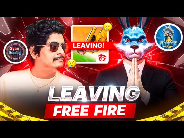 Why @RaiStar Quit Free Fire @GyanGaming Leave Free Fire 😱| what happened?
