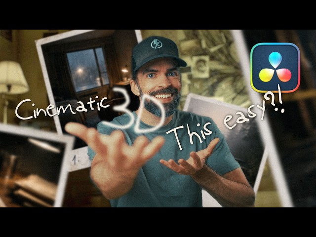 It's NOT Supposed to be THIS EASY!! Cinematic 3D Animation in DaVinci Resolve 21 Tutorial