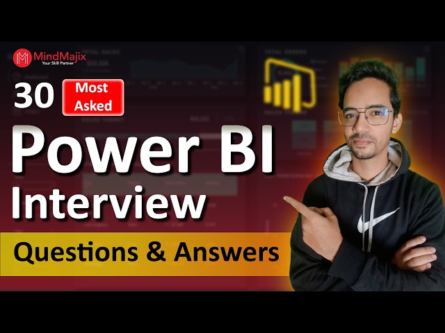 Top 30 Power BI Interview Questions | Power BI Interview Questions and Answers | MindMajix