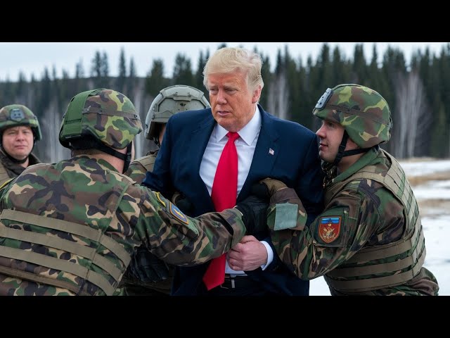 13 minutes ago! trump fails to escape hunt by russian federation forces