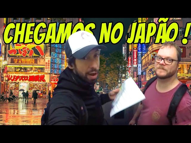CHEGAMOS NO JAPAO ! e agora ?