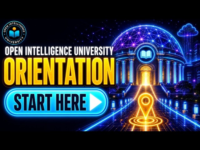 The Free Roadmap to Cloud & AI Careers | Open Intelligence University