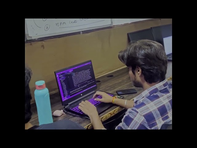What Software Developers doing in my  Full stack development lab || and how I Mentors them.
