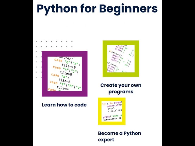 Python for Beginners in easy steps - interactive course NEW