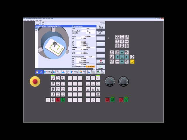 Easy CNC with SINUMERIK Operate Part 2 ShopTurn setup and programming