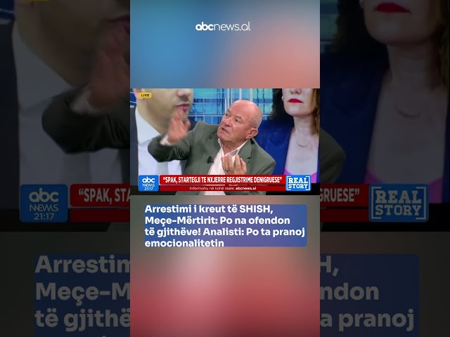 Meçe-Mërtirit: Po na ofendon të gjithëve! Analisti: Po ta pranoj emocionalitetin