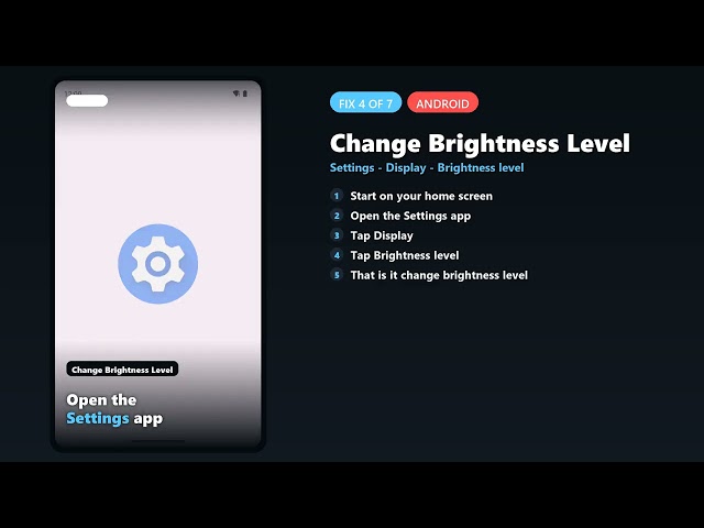 7 Android Screen Settings You Should Change - Full Guide