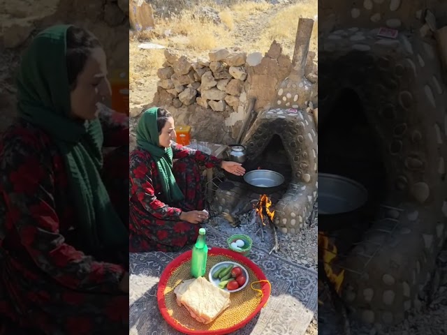 Living in a mountain hut