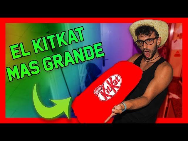 KIT KAT  *GIGANTE* | HACEMOS el KIT KAT MAS GRANDE 🍫🍫