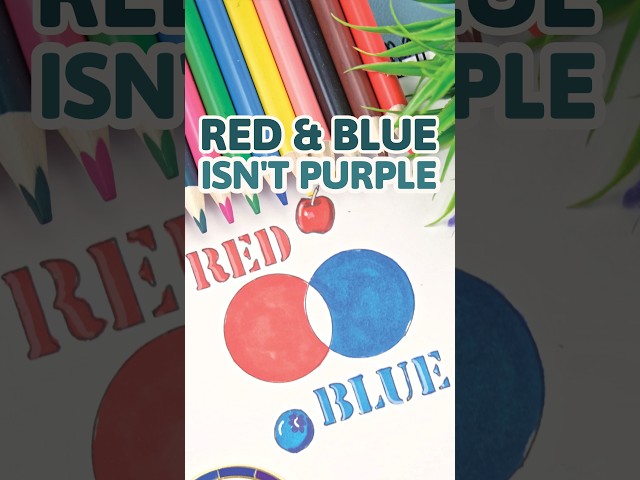 They LIED To You About PURPLE - COLOR THEORY #art #drawingtutorial #drawing #tutorial #markers