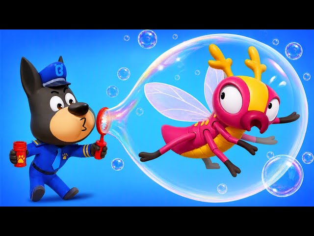 Wheat Bug Trouble | Safety Rules for Kids | Police Cartoon | Sheriff Labrador
