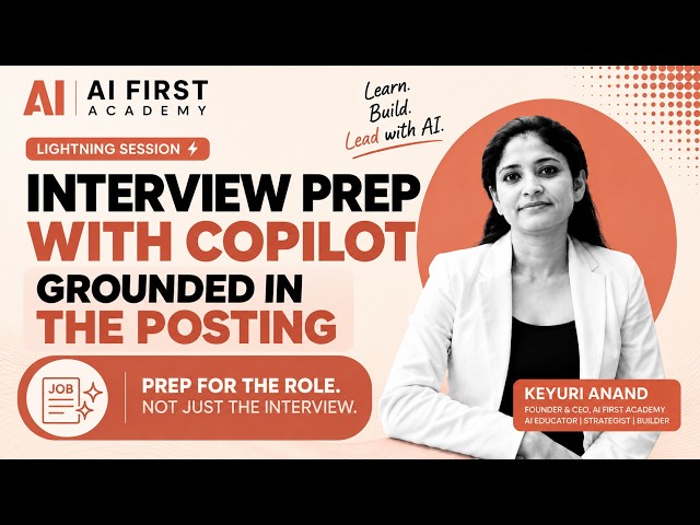 Mastering Job Interview Prep with Microsoft Copilot: A Step-by-Step Guide