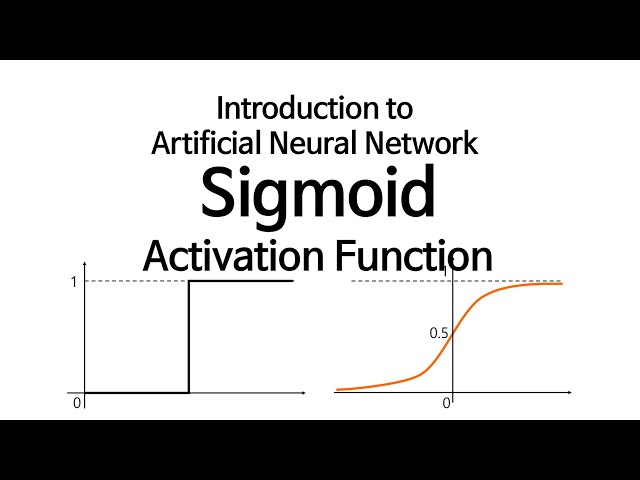[Neural Network 4] Sigmoid Activation Function