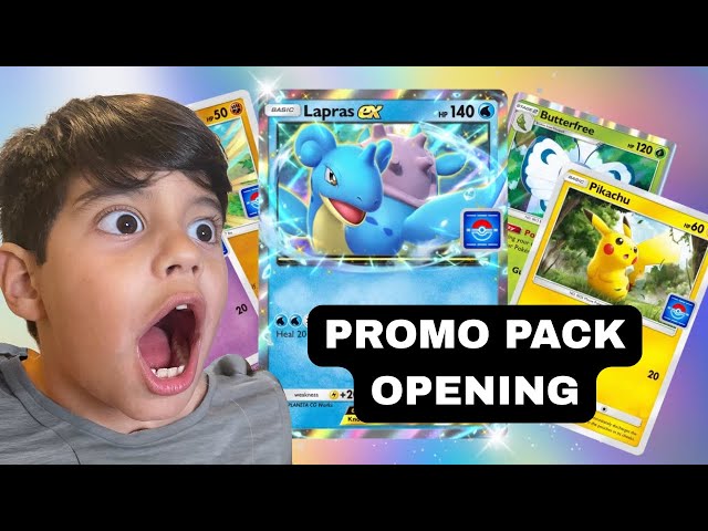 Opening Pokémon Promo Packs for Epic Surprises and Rare Cards