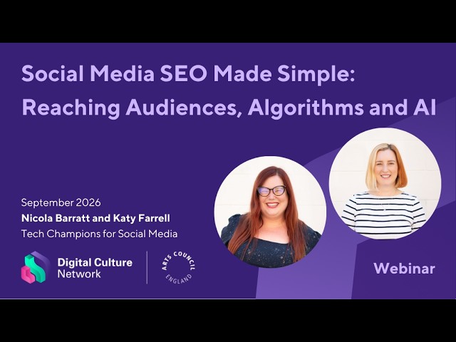 Social media SEO made simple: Reaching audiences, algorithms and AI