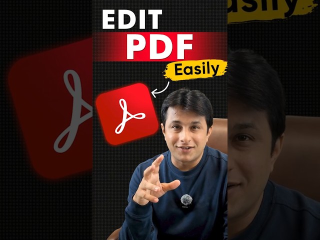 Convert Image PDF to Editable Text in 5 Steps | @Adobe Acrobat OCR