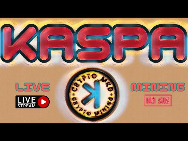 KASPA (KAS) LIVE Mining! #crypto #kaspa #mining