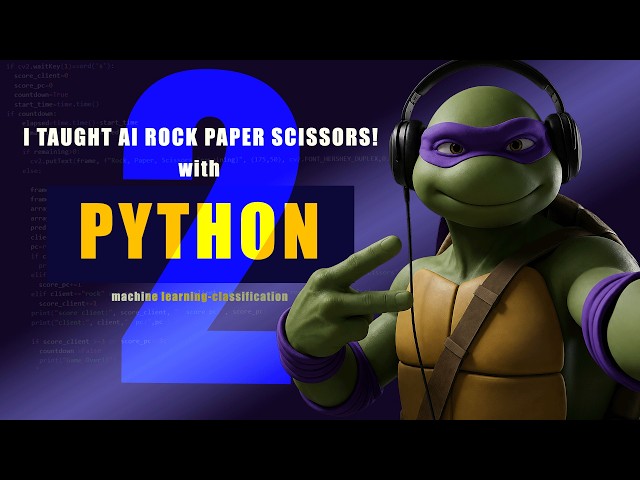 I Connected My Webcam to the Rock-Paper-Scissors Model! | Python + OpenCV