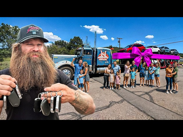 I Gave 7 Blue Collar Families New Cars To Give Back