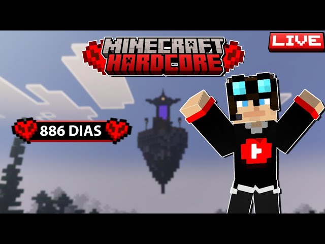 Live no Mapa HARD + Download do Mapa no Final - Série Hardcore #76 (#Minecraft Bedrock)