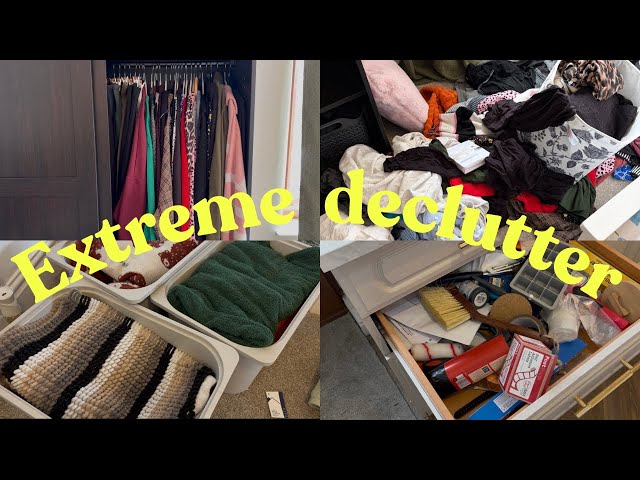 Extreme declutter and organisation🧺 #cleaning #declutter #cleanwithme #subscribe #organization #uk