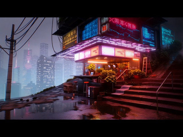 Aftertouch Nights 🌙🎻 | Emotional Violin Lofi Session • Rainy Ambience (4K)