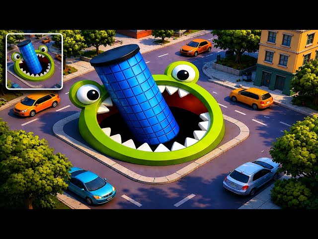 Hole.io - Gameplay Walkthrough Tutorial  Hole Evolution New Mobile Game (Android,iOS)