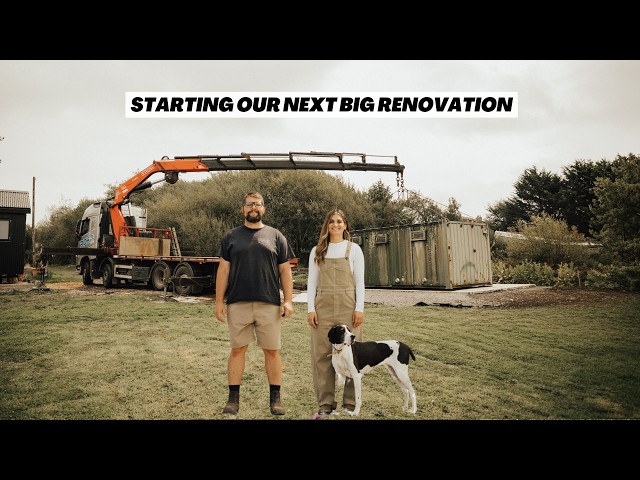 Turning an Old Shipping Container Into Something Amazing…The Renovation starts now