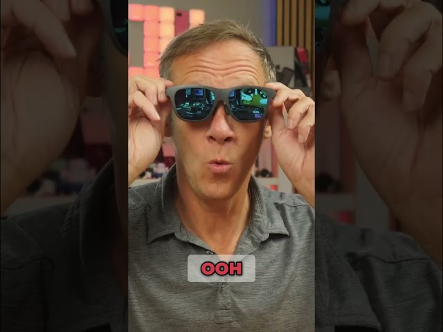 XREAL Air A01+: Incredibly Lightweight Smart Glasses #shorts
