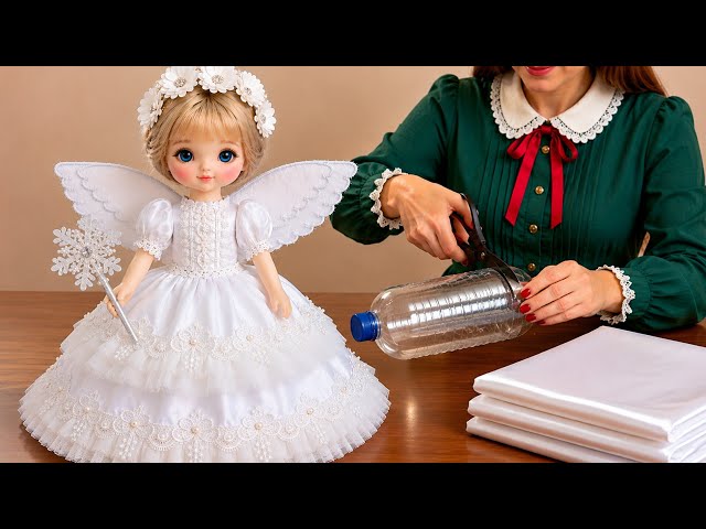 You Won’t Believe This Angel Doll Was Made from a Bottle! Everyone Thinks 🤍 Bought It from a Store!