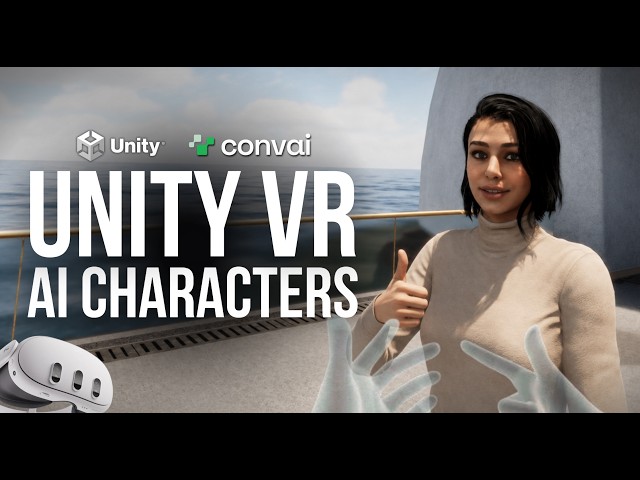 How to Add AI Characters to Unity 6 VR Projects (Meta Quest & PCVR) | Convai Unity VR Tutorial