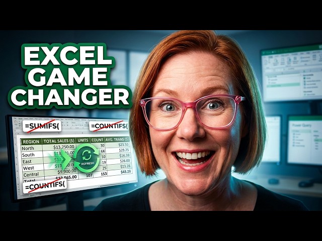 I’m a CPA: This Power Query Trick Replaces SUMIFS (Excel Automation)