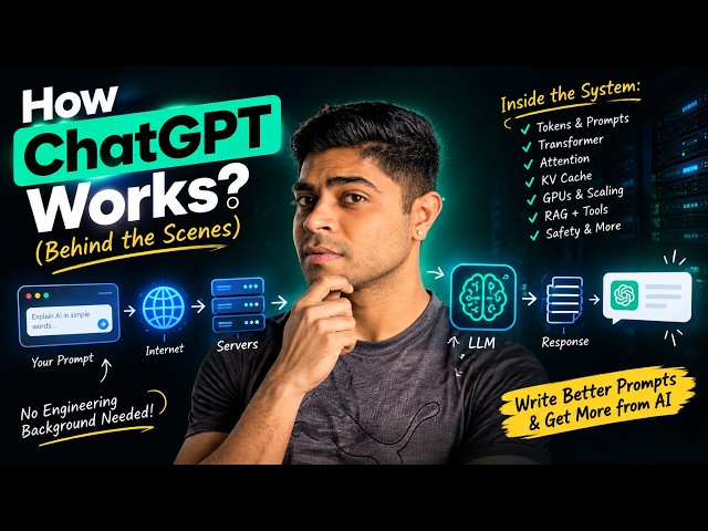 How ChatGPT Works Behind the Scenes: From Prompt to Response (Engineering Perspective)