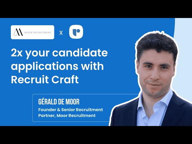 How this recruitment agency DOUBLED applications & grew 35% with Recruit Craft by Recruit CRM
