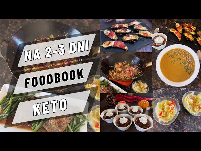 Co JEM W CIĄGU DNIA - KETO Foodbook 🧈🥓🥑 2-3 dni (meal prep) JESIEŃ
