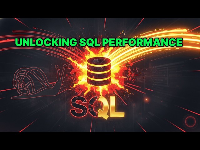 From Slow to Pro  Unlocking SQL Performance