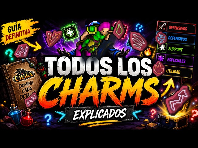 ALL CHARMS EXPLAINED in Tibia 2026 | Complete Guide (Major and Minor Charms) #tibia #tibiatask