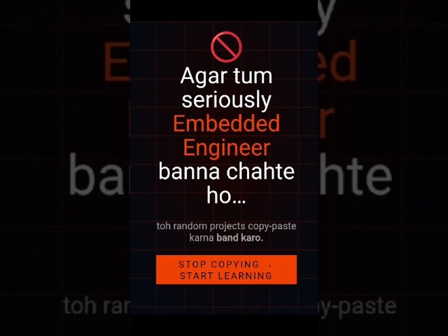 The Biggest Mistake ECE Students Make 🚫#ytshorts #shorts #embeddedsystems #ece #engineering